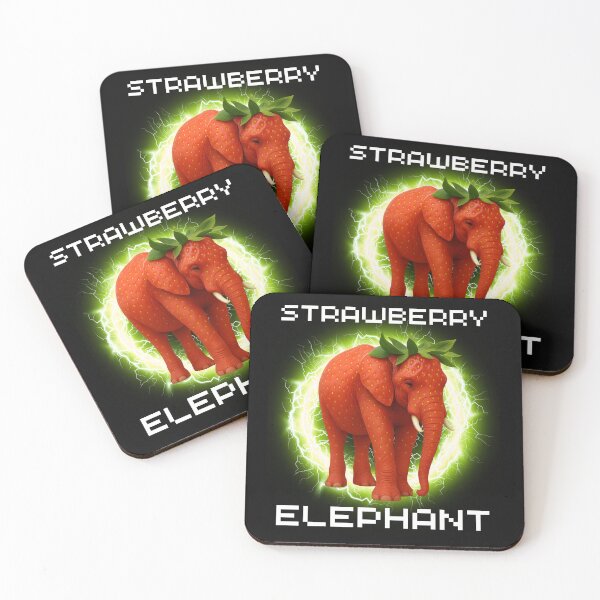 Item preview, Strawberry Elephant Italian Brainrot Meme designed and sold by Nathalie_87.