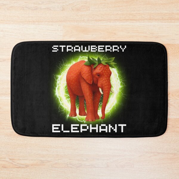 Item preview, Strawberry Elephant Italian Brainrot Meme designed and sold by Nathalie_87.