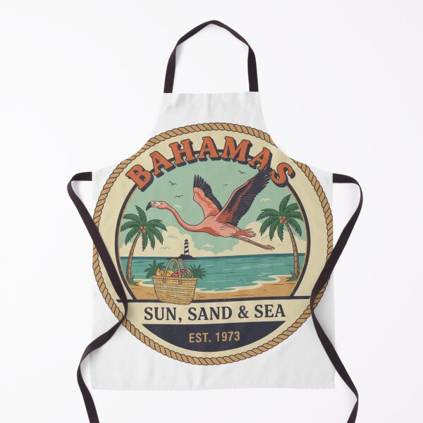 Item preview, Retro Bahamas Vacation - Vintage Sunset Palm Tree & Beach Travel Souvenir designed and sold by Wear Sculpt.