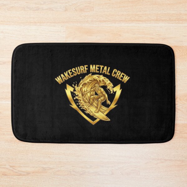 Item preview, Wakesurf Metal Crew – Gold Sport Logo designed and sold by SeaPolar.