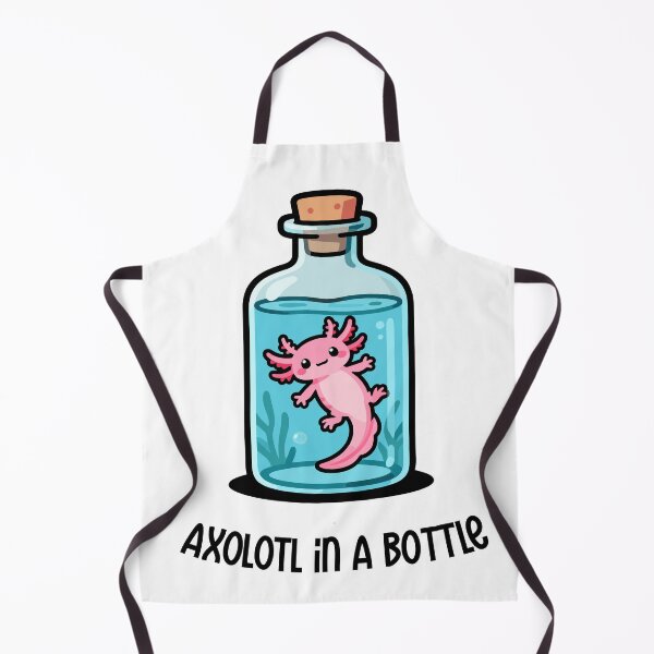 Item preview, axolotl in a bottle designed and sold by goatboyjr.