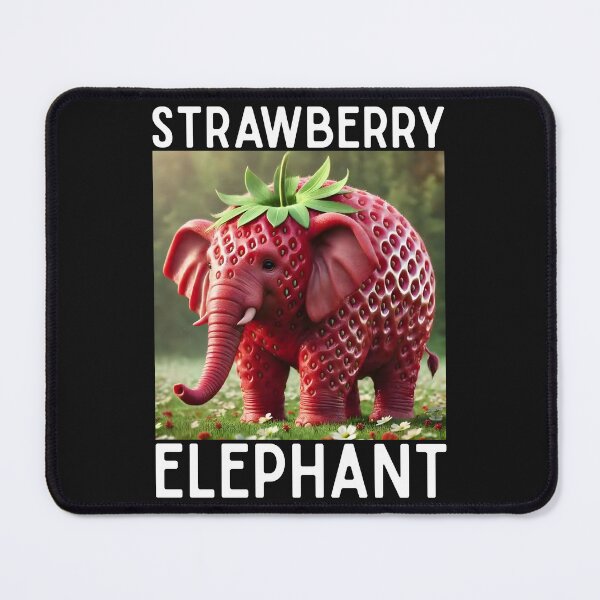 Item preview, Strawberry Elephant Italian Brainrot Meme designed and sold by Nathalie_87.