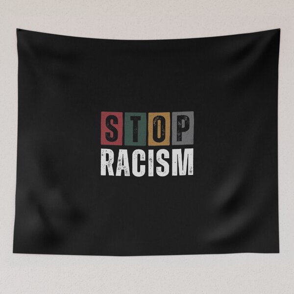 Item preview, Stop racism designed and sold by blackstton.
