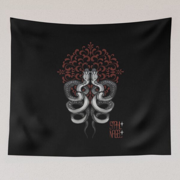 Item preview, Two snakes and mandala designed and sold by stahlnagel.ttt.