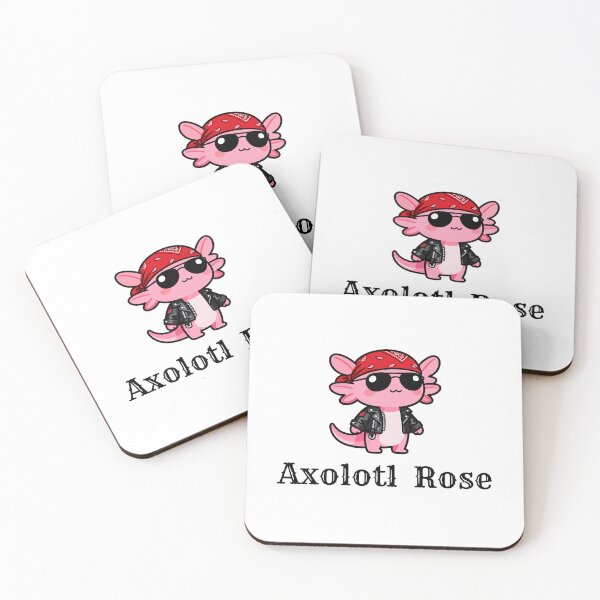 Item preview, axolotl rose designed and sold by goatboyjr.