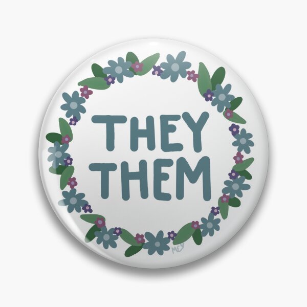 Item preview, They them floral  designed and sold by maddiemak96.