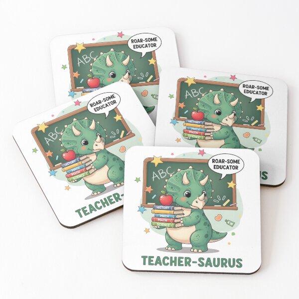 Item preview, Teacher-Saurus — Cute Dinosaur Teacher Classroom Design designed and sold by DinoPrints-shop.