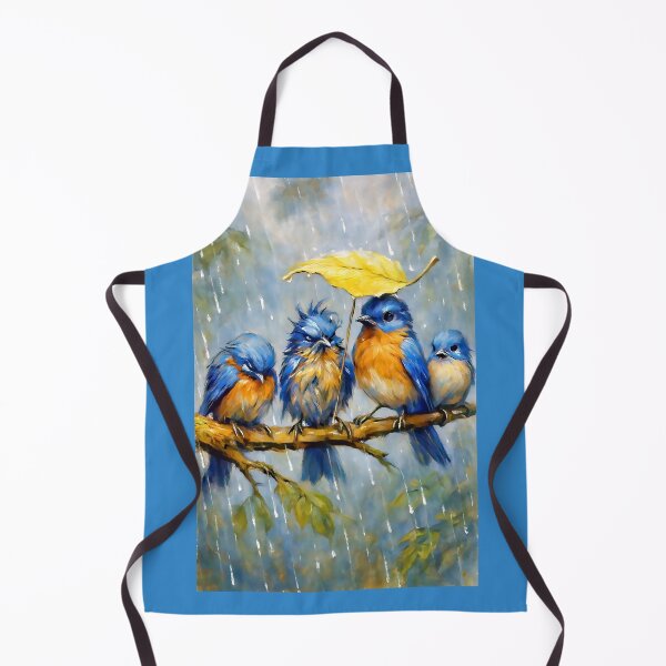 Item preview, Birds Trying to Stay Dry in the Rain designed and sold by CarolM.