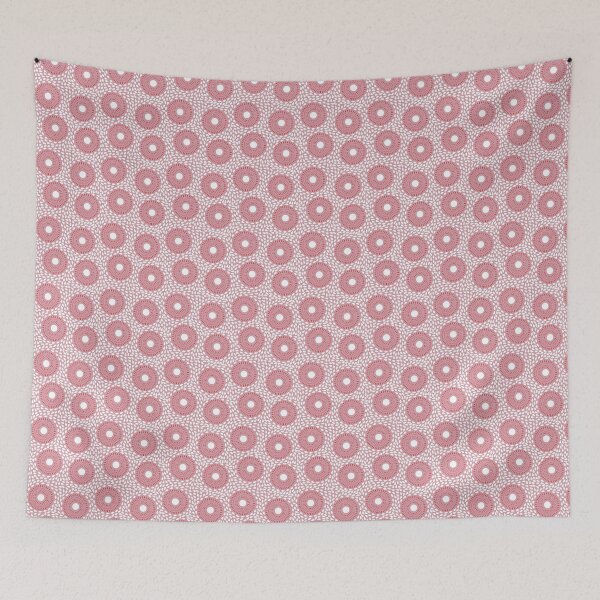 Item preview, Parhelion - Rain and Shine - pink red designed and sold by Stephanie Fiona Design.