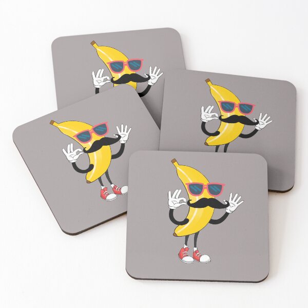 Item preview, Banana Mascot with Sunglasses designed and sold by Krfto.