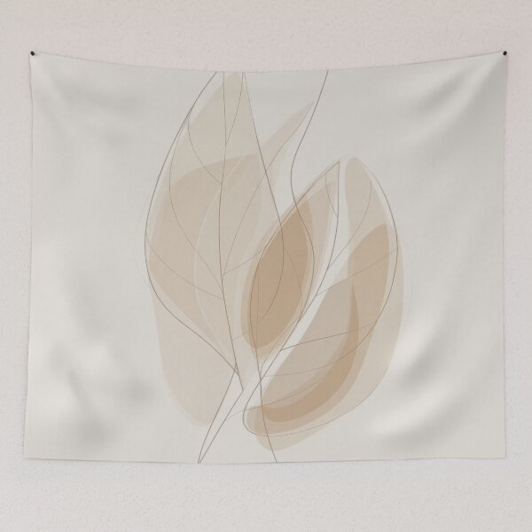 Item preview, Lifestyle Hub: Neutral Botanical Abstract designed and sold by M&M Lifestyle Hub.