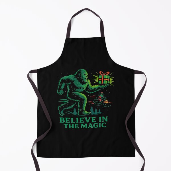 Item preview, Believe In The Magic – Bigfoot Christmas Gift Glow Design designed and sold by AddictiveDesign.