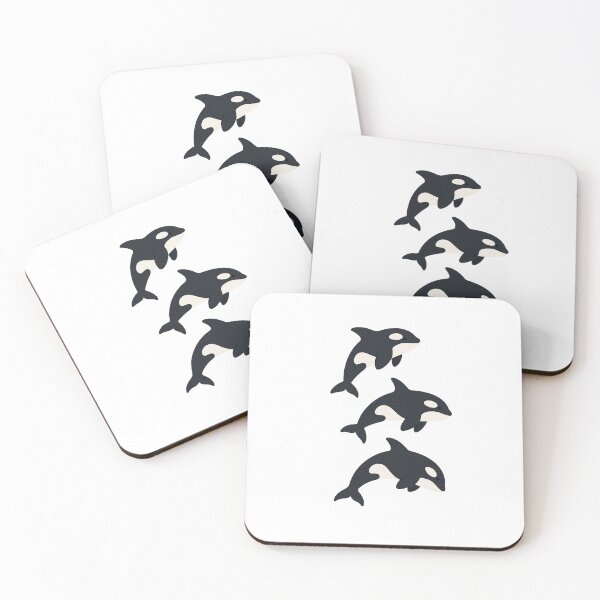 Item preview, Cartoon Orcas Jumping  designed and sold by gabsdesign.