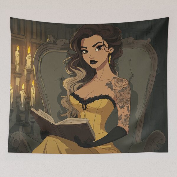 Item preview, emo book girl designed and sold by CursedbyLilith.