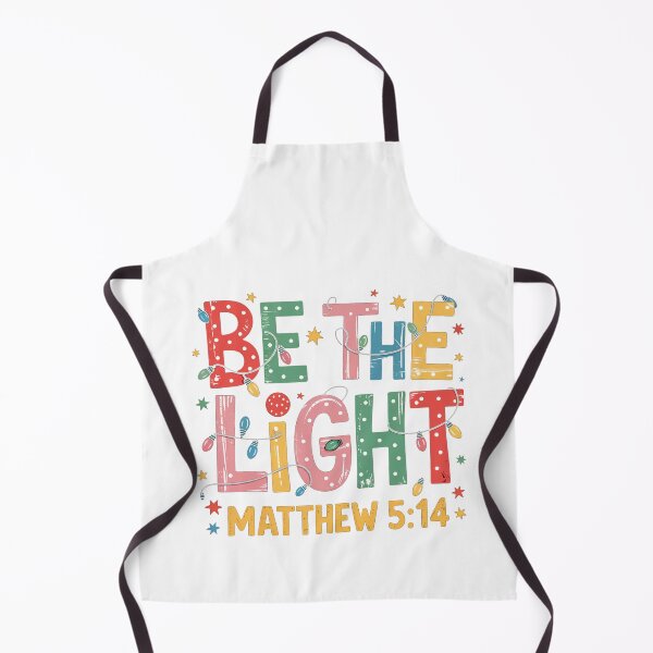 Item preview, be the light, holly sign, catholic t-shirt, cheerfull spirit, God child designed and sold by infografikapp.
