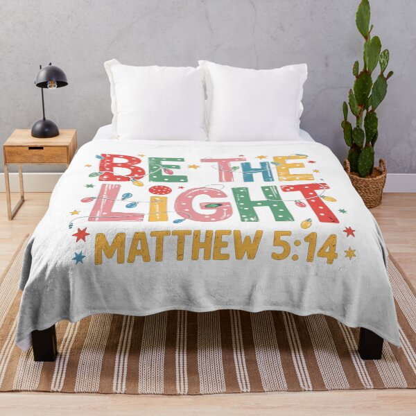 Item preview, be the light, holly sign, catholic t-shirt, cheerfull spirit, God child designed and sold by infografikapp.