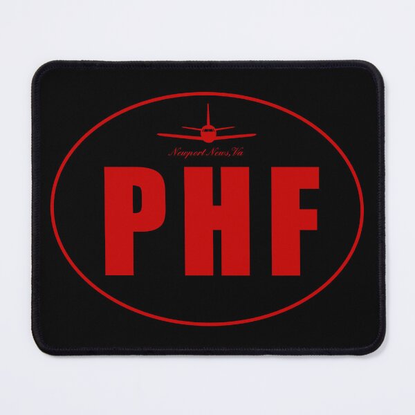 Item preview, PHF Newport News/Williamsburg VA Airport Code designed and sold by Lartheviking.