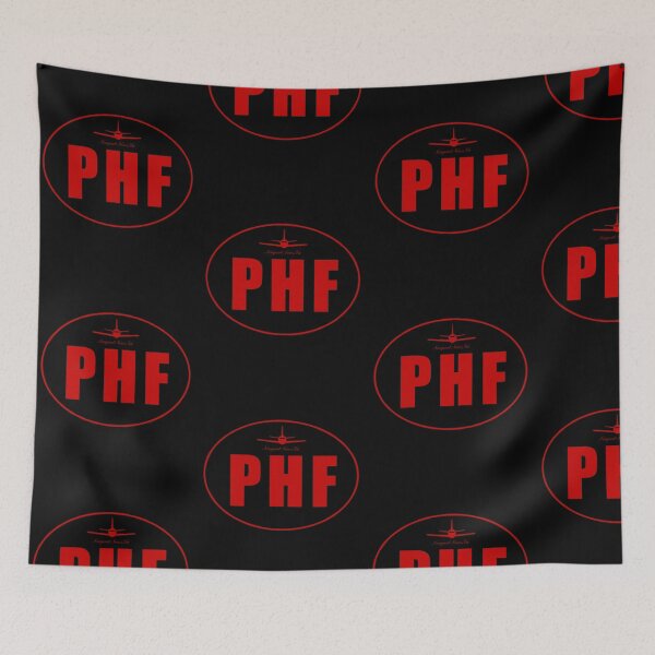Item preview, PHF Newport News/Williamsburg VA Airport Code designed and sold by Lartheviking.