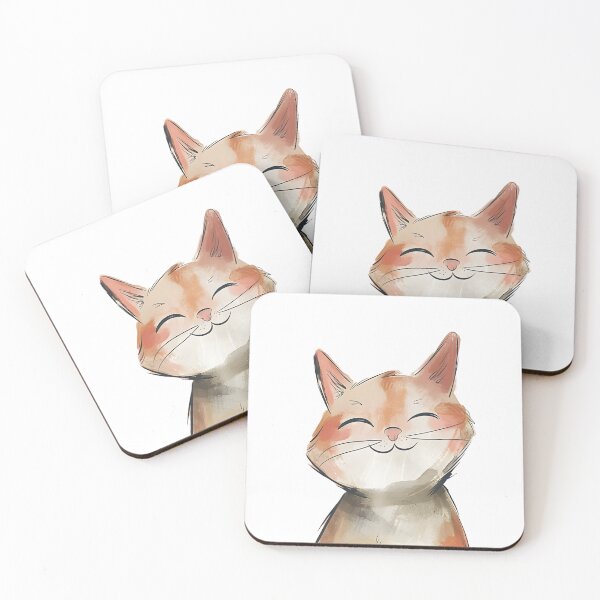 Item preview, Minimalist cat style designed and sold by RadiantGraphics.