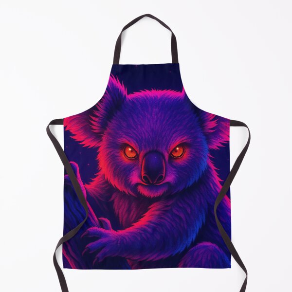Item preview, Neon Koala – Vaporwave Pastel Glow Animal Art designed and sold by GolabMagic.
