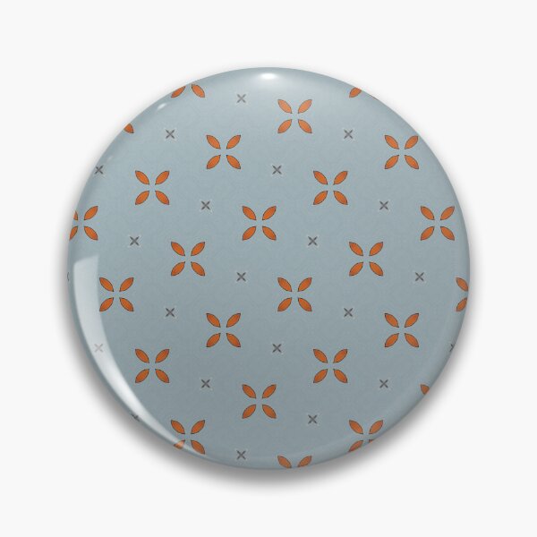 Item preview, Winter Perch Petals – Soft Minimal Flower Pattern designed and sold by FatFoxStudio.