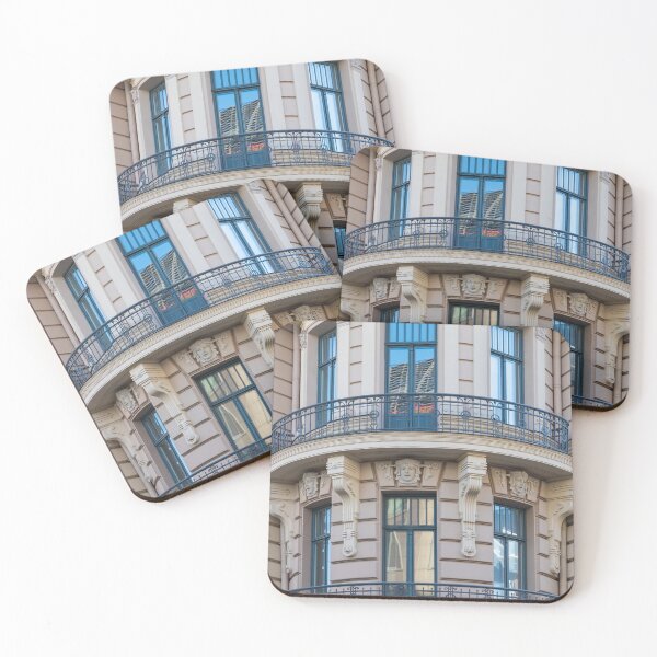 Item preview, A beautiful building in the Art Nouveau style. designed and sold by DanRaizPhoto.