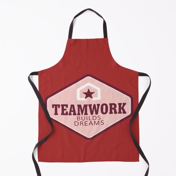 Item preview, Teamwork Builds Dreams Badge designed and sold by WG AMAZING DESIGN.