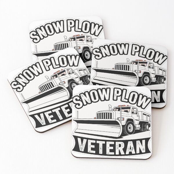 Item preview, Snow Plow Veteran Winter Truck Design designed and sold by designleon19.