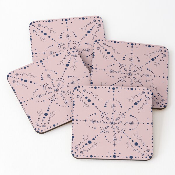 Item preview, Ancient Flower (pink) designed and sold by x_flowermoon.