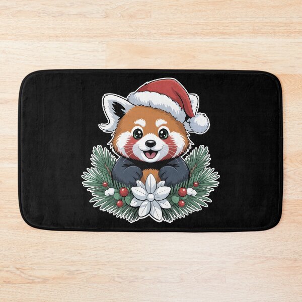 Item preview, Christmas Red Panda designed and sold by HAPPYinPIECES.