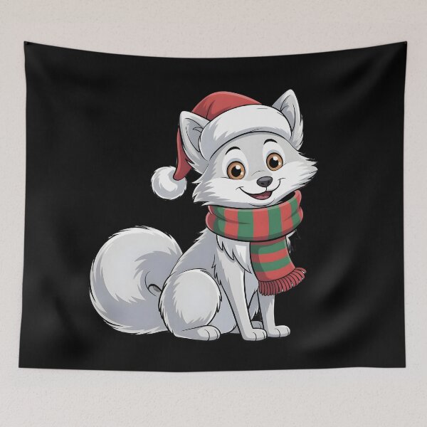 Item preview, Christmas Fox designed and sold by HAPPYinPIECES.