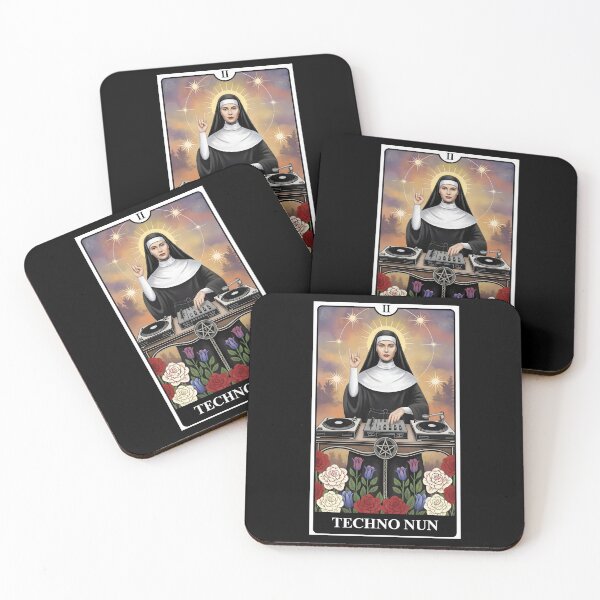 Item preview, Techno Nun - DJ Tarot designed and sold by SidTastic .