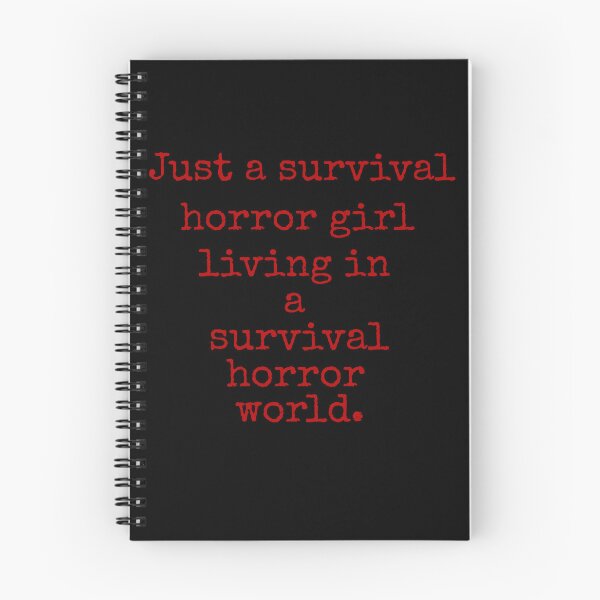 Item preview, Survival Horror Girl Plain Text designed and sold by JaygiesDesign.