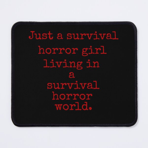 Item preview, Survival Horror Girl Plain Text designed and sold by JaygiesDesign.