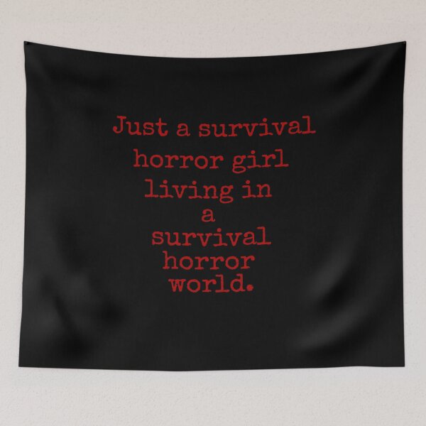 Item preview, Survival Horror Girl Plain Text designed and sold by JaygiesDesign.