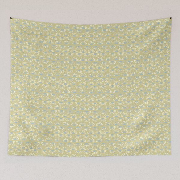 Item preview, Sunburst - Rain and Shine - yellow designed and sold by Stephanie Fiona Design.