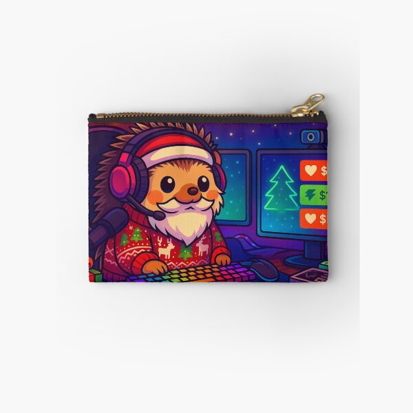 Item preview, Epic Gaming Hedgehog Christmas ,Ultimate Gamer Pet Setup designed and sold by E.D.CH designs..