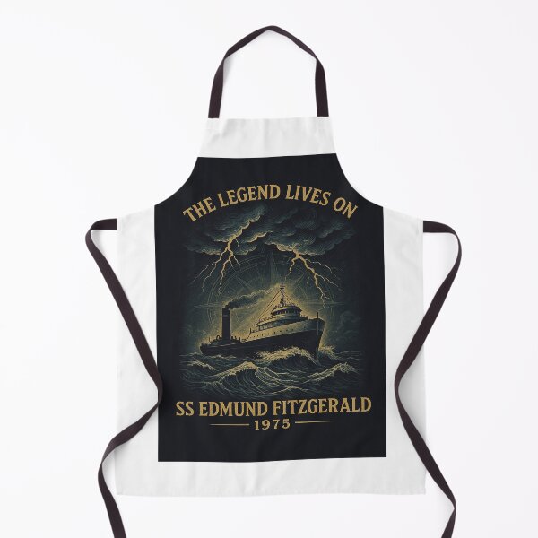 Item preview, SS Edmund Fitzgerald Ship Vintage designed and sold by AntonioJ8.