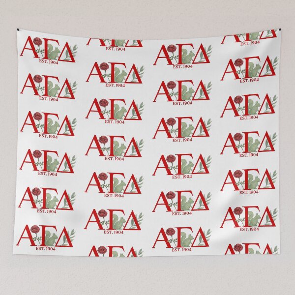 Item preview, alpha, gamma, delta, agd Greek Life Sticker for College Sisters Sorority designed and sold by cillalovestay.