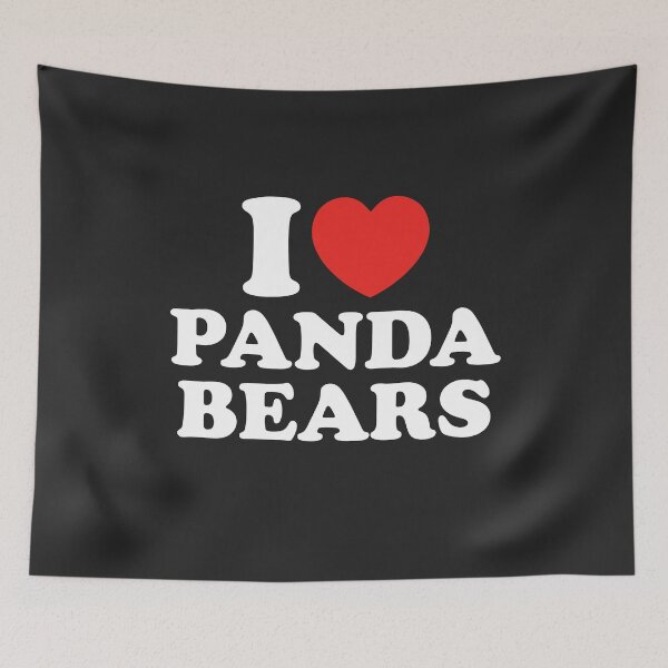 Item preview, I Love Panda Bears designed and sold by shitpostee.
