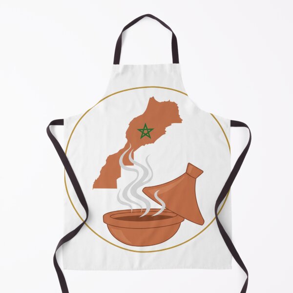 Item preview, Moroccan Tajine & Map Design – Traditional Morocco Food Art designed and sold by ZYNORAworld.