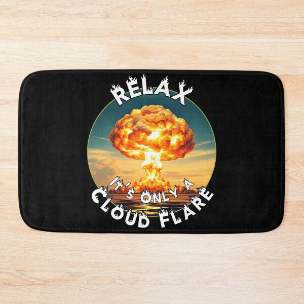 Item preview, Relax It’s only a Cloud Flare Apocalypse designed and sold by Doodle-Bloom.