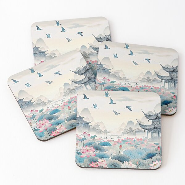 Item preview, Asian Temple  designed and sold by Daisy Doodles.