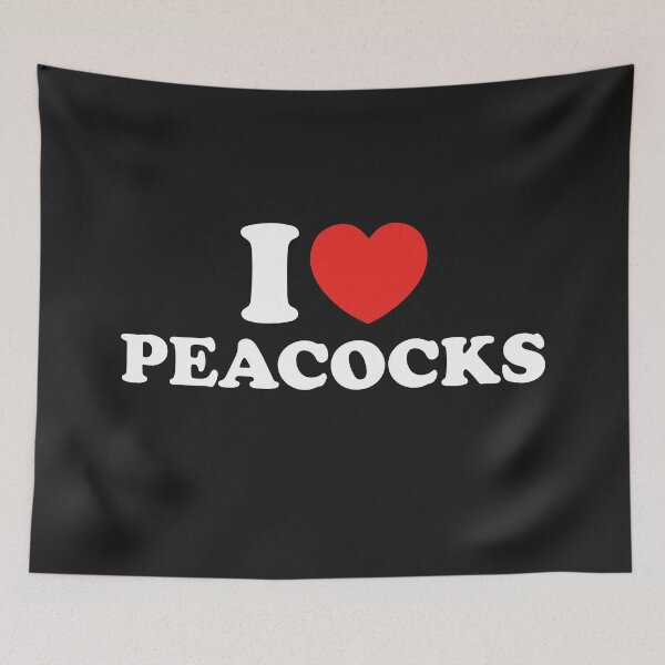 Item preview, I Love Peacocks designed and sold by shitpostee.
