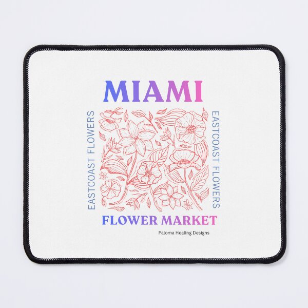 Item preview, Miami Flower Market graphics designed and sold by PalomaHealing24.