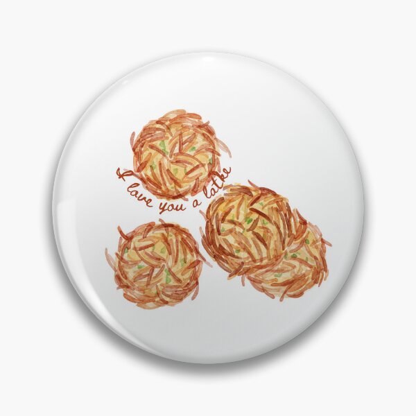 Item preview, I love you a latke designed and sold by 4theloveofpearl.