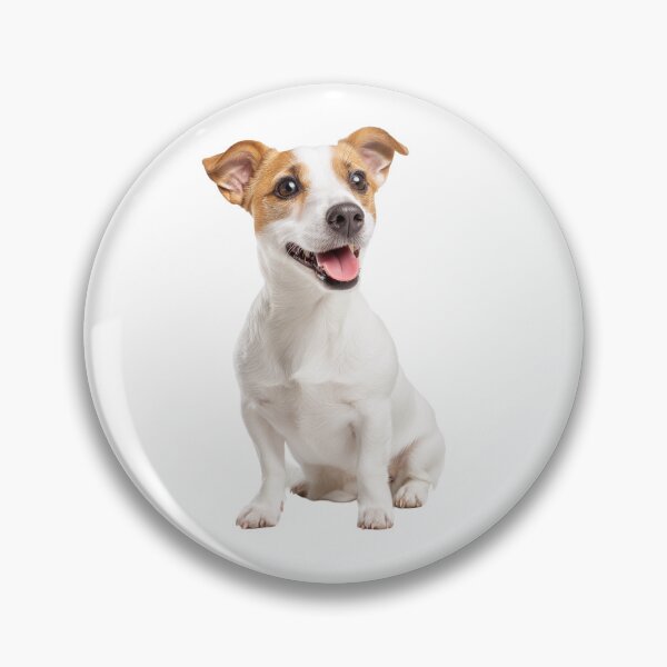 Item preview, Cute Seated Jack Russell Terrier Dog Art designed and sold by DigitalArtKiosk.