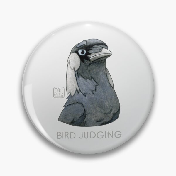 Item preview, Bird Judging designed and sold by MaryellaArt.