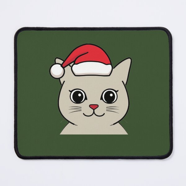 Item preview, Minimal Christmas Cat ?? designed and sold by pixelandpine.