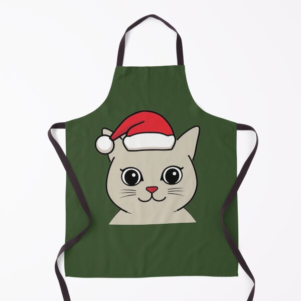 Item preview, Minimal Christmas Cat ?? designed and sold by pixelandpine.